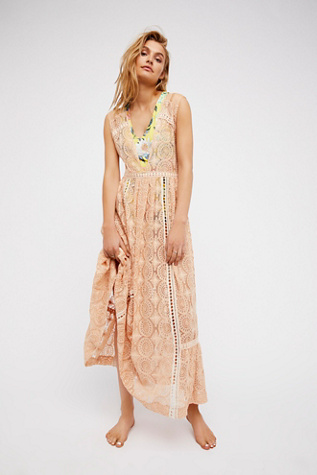 Free People - Shine On Midi Dress