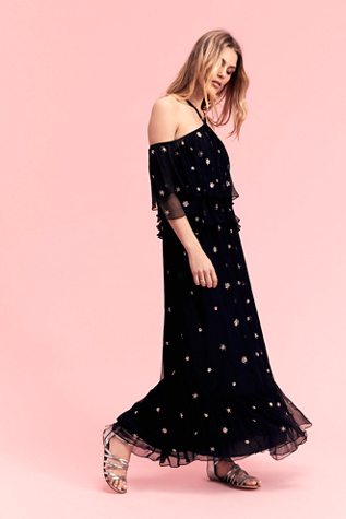 Free People - Mila Cold Shoulder Maxi Dress