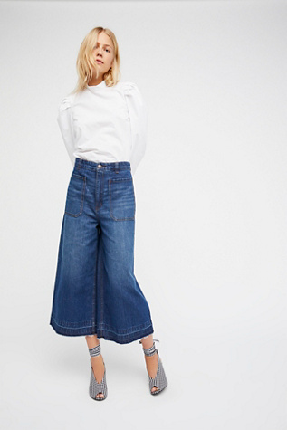 We The Free - Dawn To Dusk Cropped Wide Leg