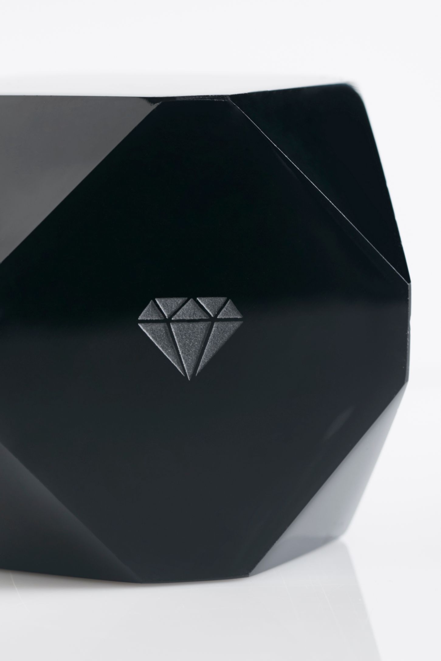 Slide View 4: Stoned Crystals Black Hex