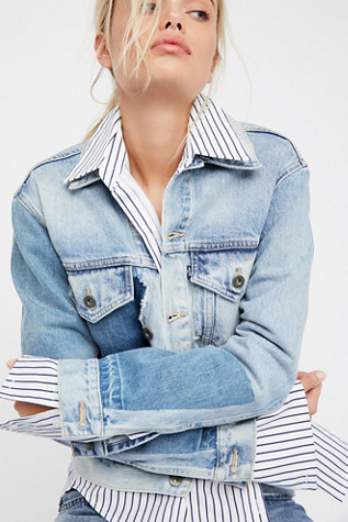 Levi's Made &amp; Crafted - Boyfriend Patched Trucker Jacket
