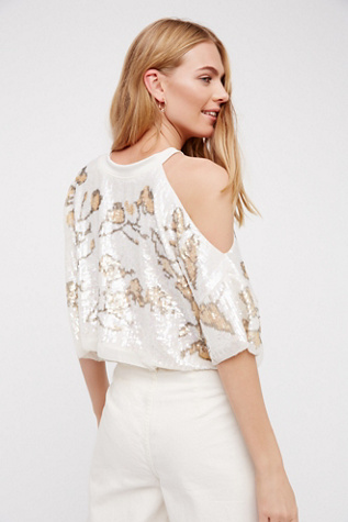 Free People - Sequin Sport Pullover