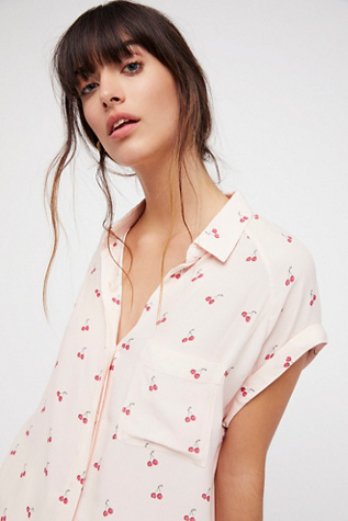 Rails - Cherry Print Blouse
