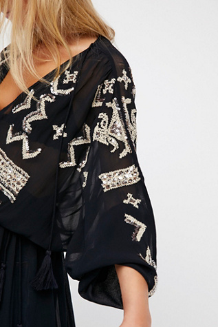 Free People - Junie Embellished Top