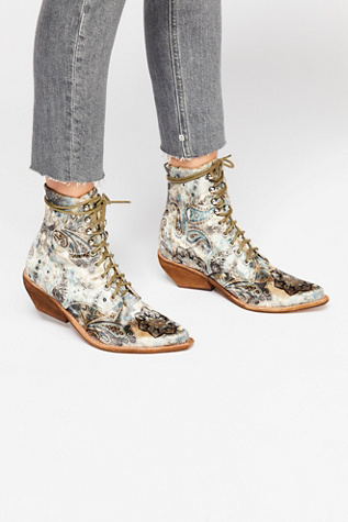 Jeffrey Campbell - Grove Lace-Up Western Boot