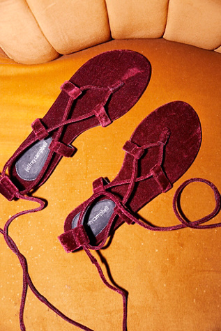 Jeffrey Campbell - Aria Velvet Sandal