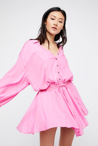 Free People - On My Way Shirt Dress