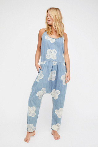 OneTeaspoon - Lead Rose Purity Jumpsuit