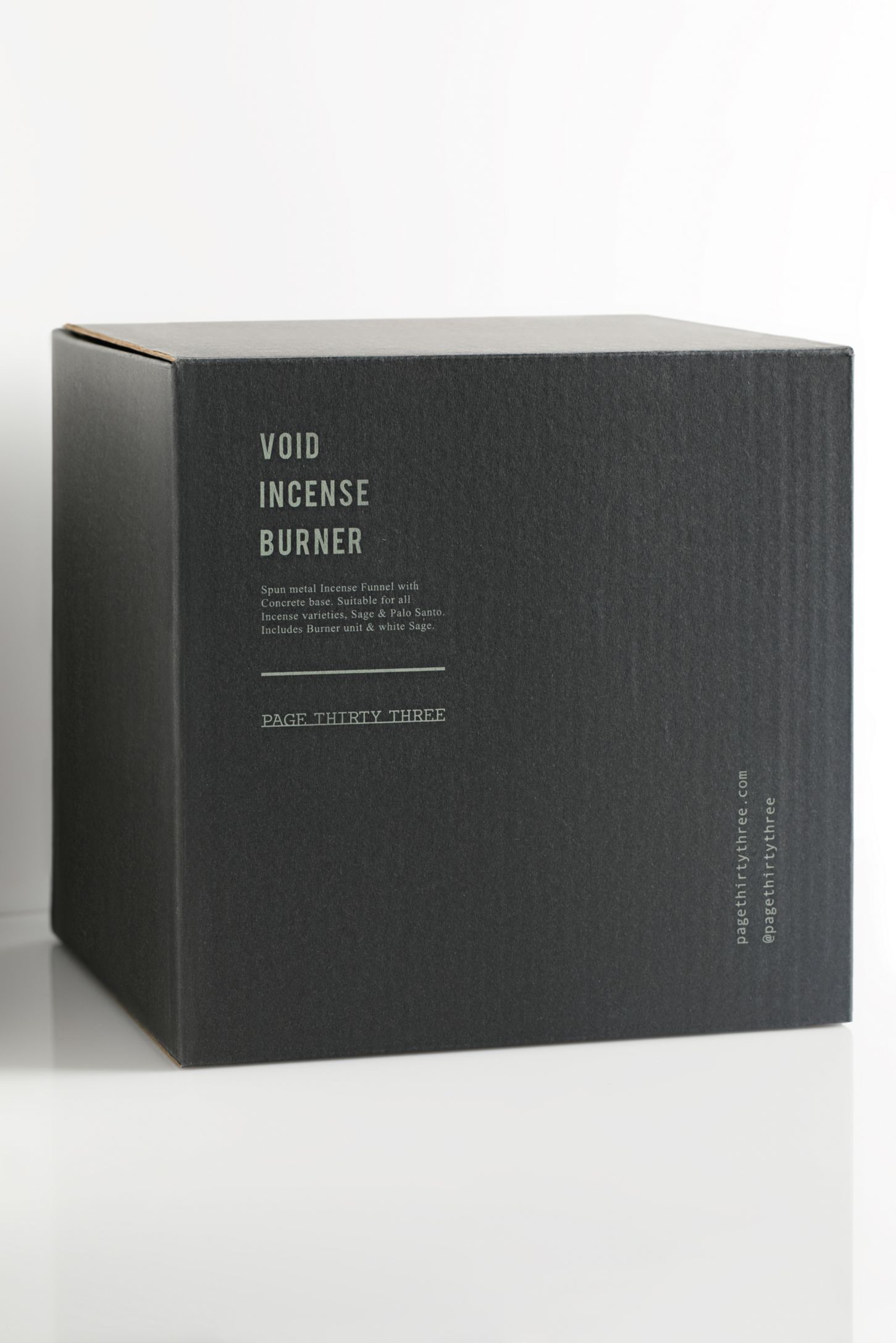 Slide View 2: Page Thirty Three Void Incense Diffuser
