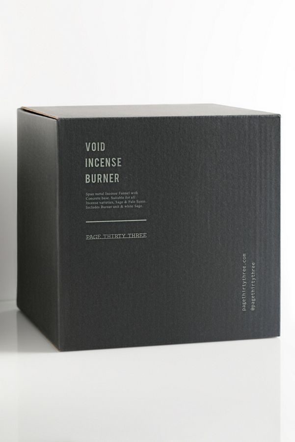 Slide View 2: Page Thirty Three Void Incense Diffuser