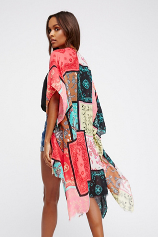 Free People - Voodoo Child Patchwork Kimono