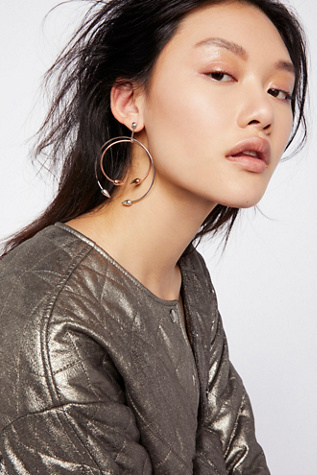 Free People - Philo Double Piercing Hoops