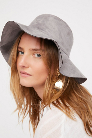 Free People - Feelin Lucky Vegan Suede Hat