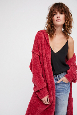 Free People - Half Moon Chenille Cardi