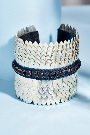 Deepa - Gigi Brass Empress Cuff 