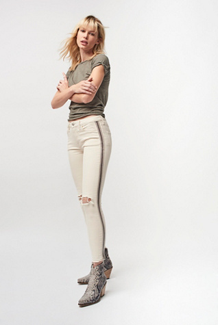 Free People - Side Embellished Skinnies