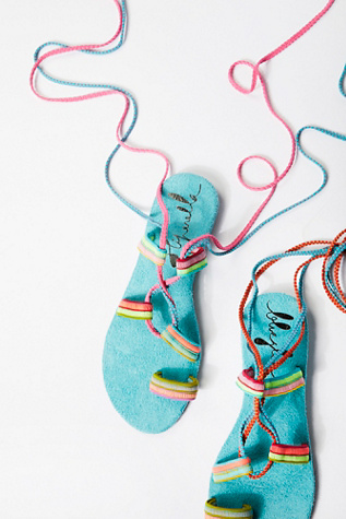 Thaikila - Neon Wrap Sandal