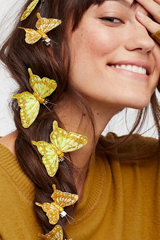 Wild &amp; Free Jewelry - Butterfly Hair Clip - 7 Pack