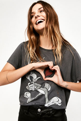 Looney Tunes by Trunk for Free People - Bugs Bunny Graphic Tee