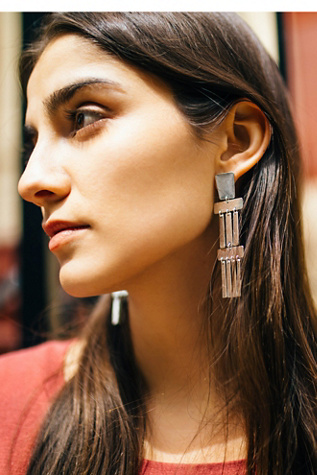 Free People - Ibiza Plate Earrings