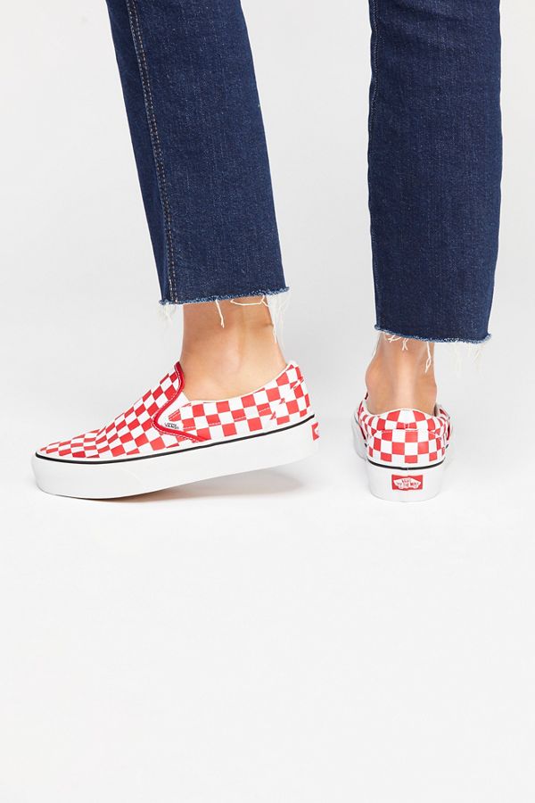 platform slip on trainers