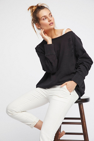 Free People - Hole In My Heart Sweatshirt