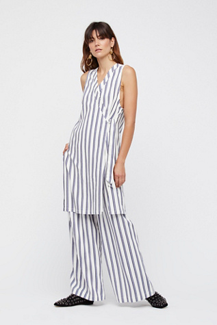 Free People - Tuxedo Stripe Set