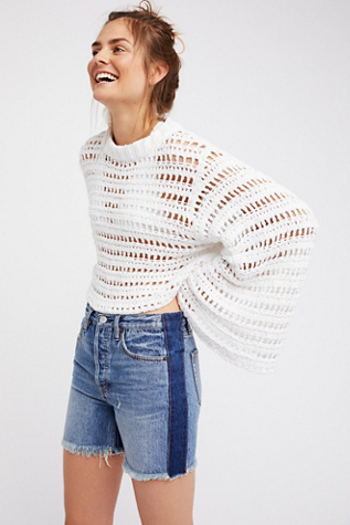 We The Free - Pieced Boyfriend Short