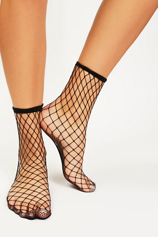 Look From London - Sugar Sugar Fishnet Anklet