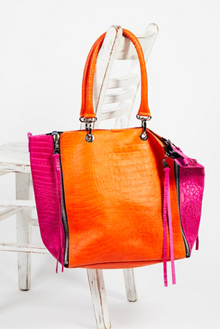 Mandaat - Bright Lights Leather Tote