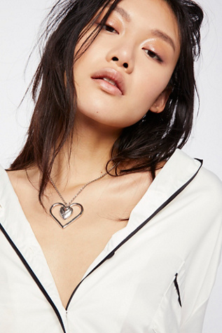 Charmed Heart Lariat Necklace by Vanessa Mooney