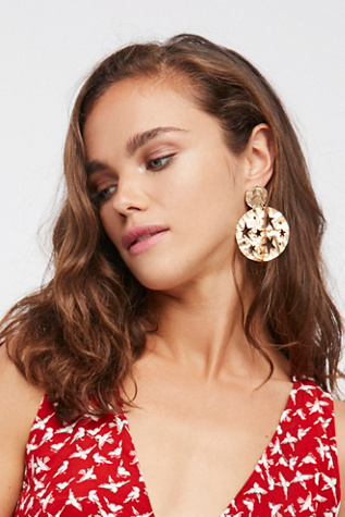 Free People - Sundial Cutout Knocker Hoops