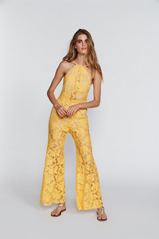 Backstage - Lucy Lace Jumpsuit