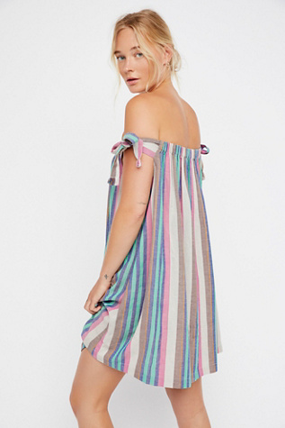 Endless Summer - Just Right Striped Mini Dress