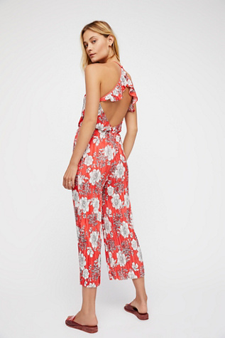Free People - Fresh Fields Pleated Jumpsuit