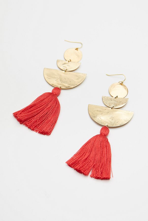 Slide View 2: Bryce Canyon Tassel Earrings