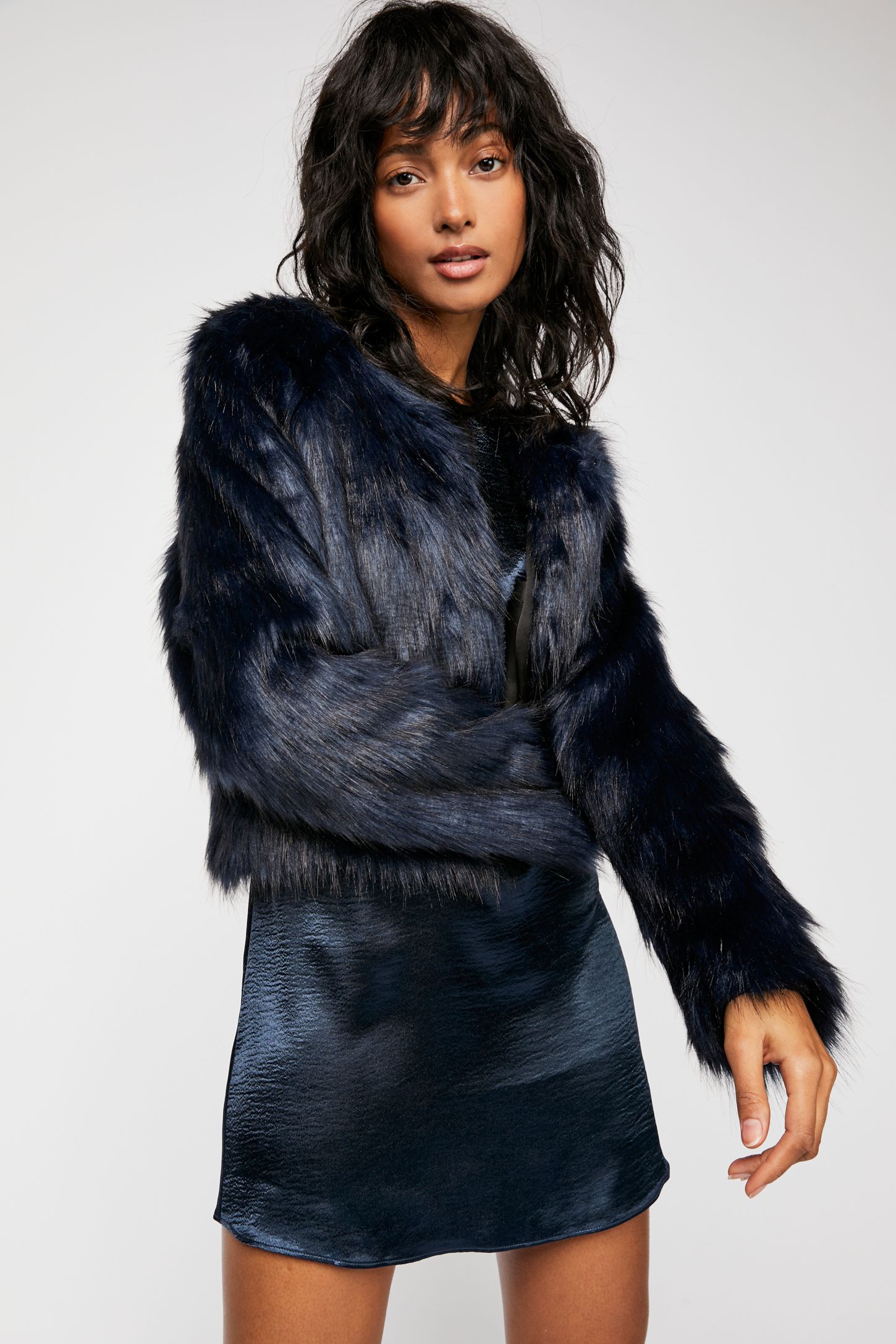 Slide View 2: Frankie Fur Coat