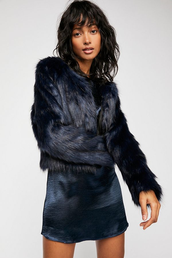 Slide View 2: Frankie Fur Coat