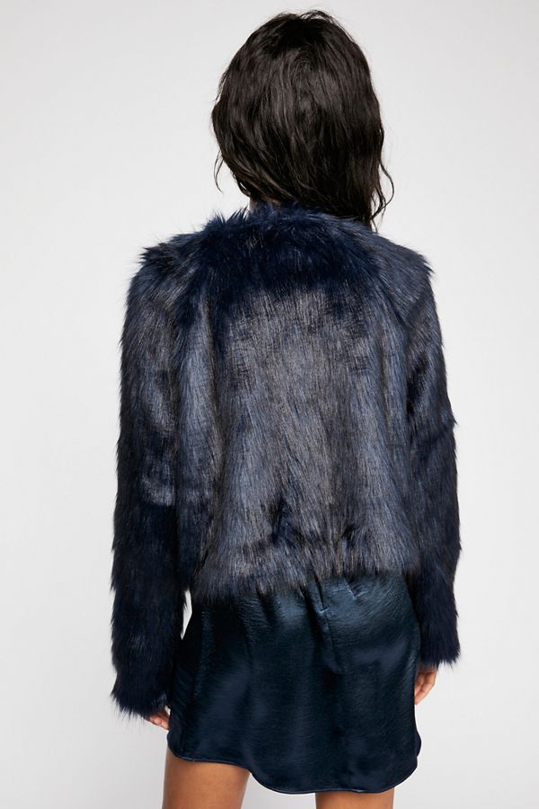 Slide View 3: Frankie Fur Coat
