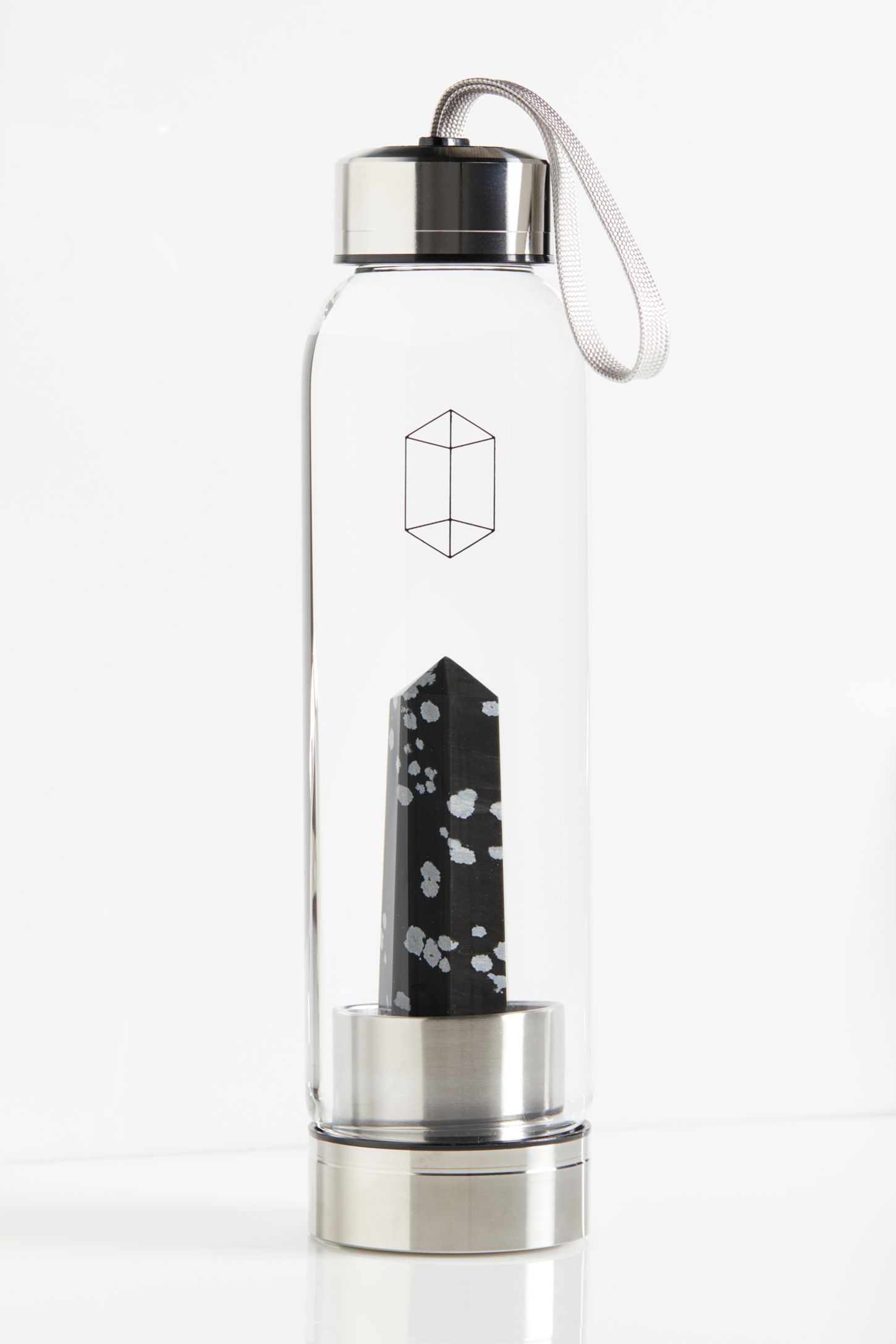 Slide View 3: Glacce Exclusive Crystal Water Bottle