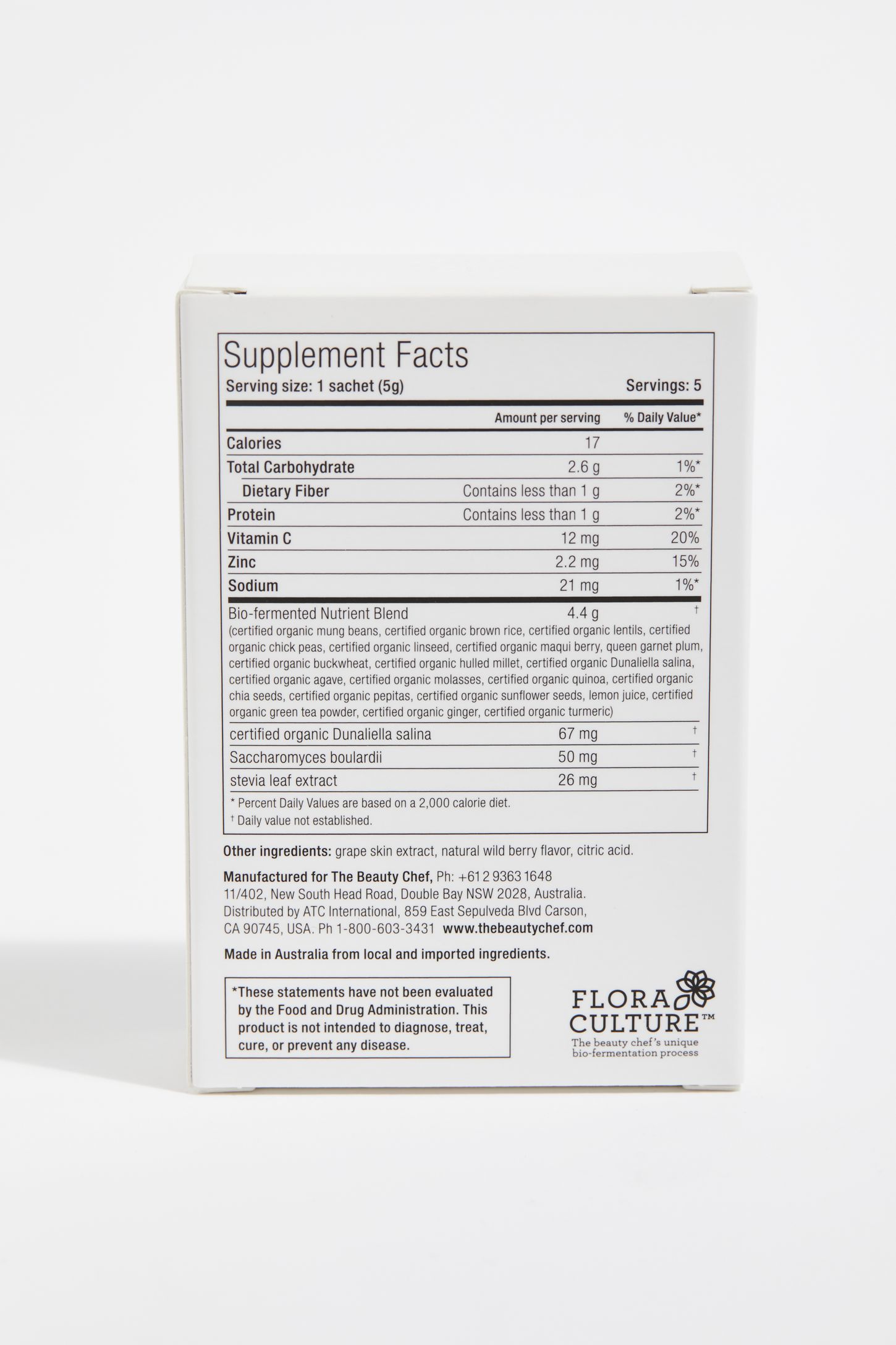 Slide View 3: The Beauty Chef Glow Sachet Box
