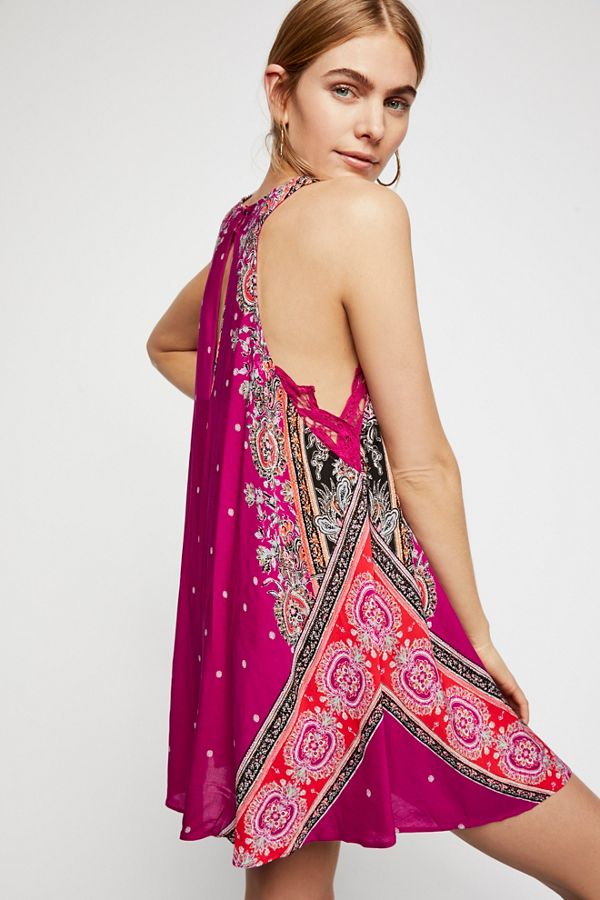 free people day to night printed slip