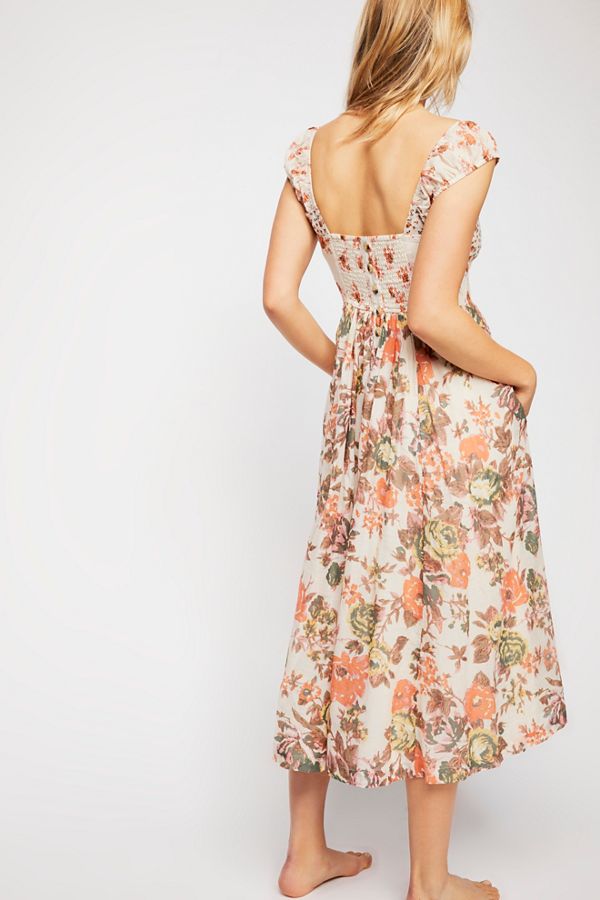 WHEN LIFE GIVES YOU WOVEN MIDI DRESS
