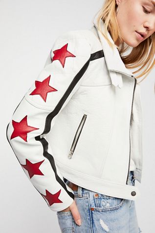Star Power Leather Jacket