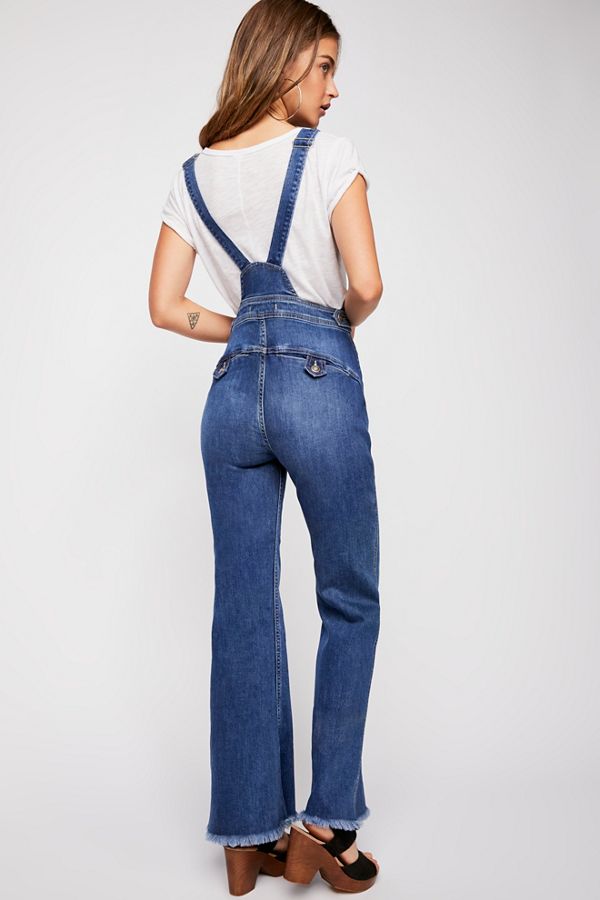 Alvin Flared Overalls | Free People