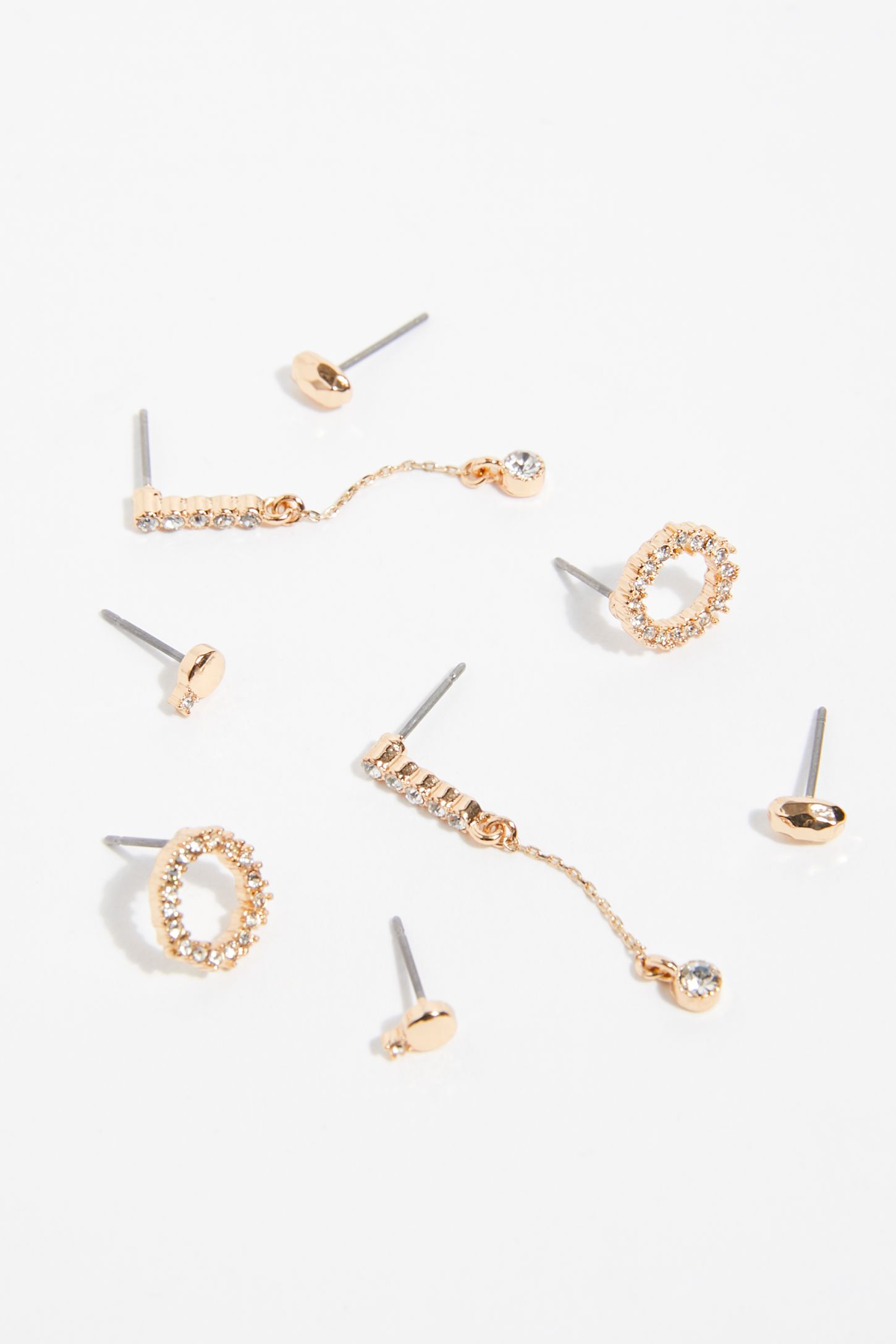 Slide View 2: Tiny Spark Stud Earring Set