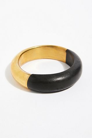 Wood Metal Bangle