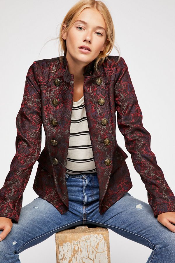 Audrey Officer Blazer | Free People