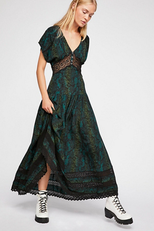 Prairie Flower Maxi Dress