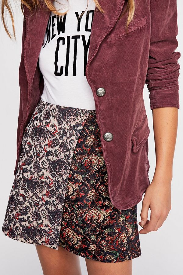 Loving this corduroy blazer